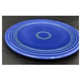Vintage Fiesta Ware Cobalt Blue Dinnerware Set with Casserole, Plates, Bowls, Cups and Shakers
