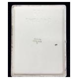 Vintage Empire Porcelain Cigarette Box / Trinket Box and Ashtray Set with Silver Luster and Blue Floral Design England