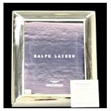 Ralph Lauren Beekman 8x10 Silver Plate Picture Frame in Box
