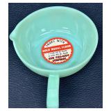 Set of 3 Vintage Fire-King Jadeite Skillet Batter Bowls by Anchor Hocking