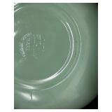 Set of 3 Vintage Fire-King Jadeite Skillet Batter Bowls by Anchor Hocking