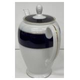 Vintage Rosenthal Claudin China Tea Set with Teapot, Sugar, Creamer, 12 Saucers, 11 Teacups