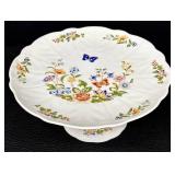 Vintage Aynsley Cottage Garden Pedestal Cake Stand