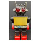 1980s Kamco Saturn TV Giant Battery Operated Robot Toy