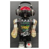 Lot of 2 Vintage Toy Robots - Strobot and Robotron RT-2