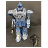 Pair of 2 Toy Robots (Ultima Tron & Cyber Wars Raybot)