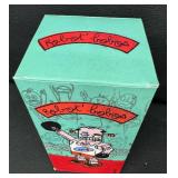 KO Fighter Bot 12-Inch Tin Wind-Up Robot with Box - Missing Key