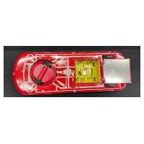 Vintage 13" ASTRONEF Electrique Electronic Battery Operated Tin Space Ship Toy