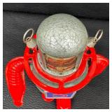 Astro-Scout Wind-Up Tin Robot Toy with Key and Box