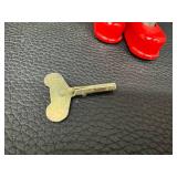 Astro-Scout Wind-Up Tin Robot Toy with Key and Box