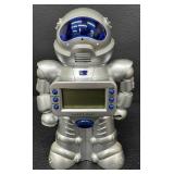 Vintage Sharper Image Robot Coin Bank with Digital Display