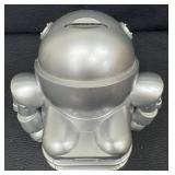 Vintage Sharper Image Robot Coin Bank with Digital Display