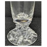 Tiffany & Co. Rock Cut Crystal Pilsner Glass