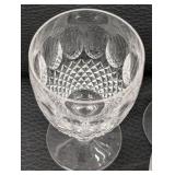 Set of 11 Waterford Colleen Claret Glasses