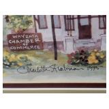 Wayzata Print by Charlotte S. - Framed Artwork, Minnesota Town Scene Wall Art Print