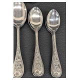 Vintage Supreme Wildflowers S/S Flatware - 43-Pc Set