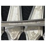 Vintage Holmes & Edwards & 1847 Rogers Bros Vintage Silver Plate Flatware Lot - Assorted Patterns