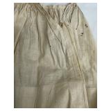 Pair of Antique Dolls in Handcrafted Denim Dresses with Extra Outfits