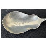 Vintage Sterling Silver Spoon - Denver Souvenir Bowl, Collectible Flatware