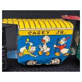 Casey Jr. Disneyland Express Tin Train Set - Vintage Metal Toy