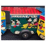 Casey Jr. Disneyland Express Tin Train Set - Vintage Metal Toy
