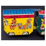 Casey Jr. Disneyland Express Tin Train Set - Vintage Metal Toy