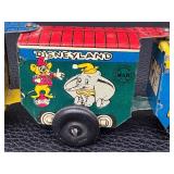 Casey Jr. Disneyland Express Tin Train Set - Vintage Metal Toy