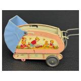 Ohio Art Co. Tin Toy Prams - 3-Piece Vintage Lot