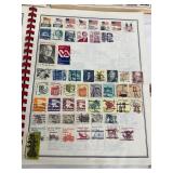 Vintage Stamp Collection - Explorer Stamp Album & Majestic Stamp Album with International Stamps
