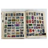 Vintage Stamp Collection - Explorer Stamp Album & Majestic Stamp Album with International Stamps