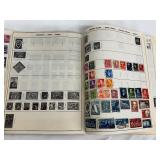 Vintage Stamp Collection - Explorer Stamp Album & Majestic Stamp Album with International Stamps