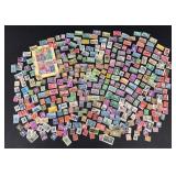 Vintage Postal Stamp Collection - Large Mixed Lot US & International Stamps