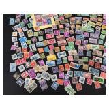 Vintage Postal Stamp Collection - Large Mixed Lot US & International Stamps