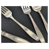 Vintage Silver-Plate 1847 ROGERS Flatware Set - 76-Piece in Case