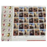 US Stamp Collection Lot - Jazz & Blues Singers, Buffalo Soldiers, AIDS Awareness