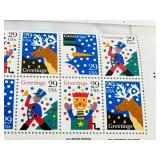 US Christmas New Stamps Lot - Assorted 29¢ Designs on Multiple Sheets