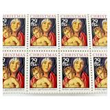 US Christmas New Stamps Lot - Assorted 29¢ Designs on Multiple Sheets
