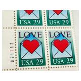 US Christmas New Stamps Lot - Assorted 29¢ Designs on Multiple Sheets