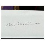 Hillary Rodham Clinton - Living History Autographed Book with COA & Signed Photo