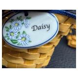 Longaberger JW Collection Miniature Baskets Lot of 5 - Banker