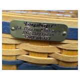 Longaberger JW Collection Miniature Baskets Lot of 5 - Banker