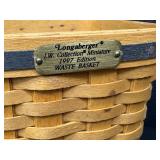 Longaberger JW Collection Miniature Baskets Lot of 5 - Banker