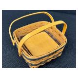 Longaberger JW Collection Miniature Baskets Lot of 5 - Banker