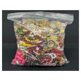 For Repurpose / Reuse Costume Jewelry Assortment in a Gallon Bag - Beads, Charms & Findings