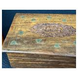 Lane Vintage Dresser Box with Red Bakelite Jewelry Box & Trinket Boxes - Pre-Owned