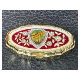 Lane Vintage Dresser Box with Red Bakelite Jewelry Box & Trinket Boxes - Pre-Owned