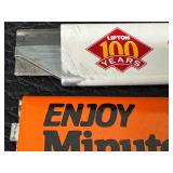 Vintage Advertising Carton Cutters - Lot of 5 (Lipton, Minute Maid, Kemps, Brach