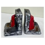 Vintage Masonic Shriners Bookends - Lot of 2