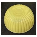 Set of 14 Vintage Ribbed Pastel Ceramic Bowls