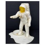 Vintage 1970s Revell Astronaut Figure in White Space Suit